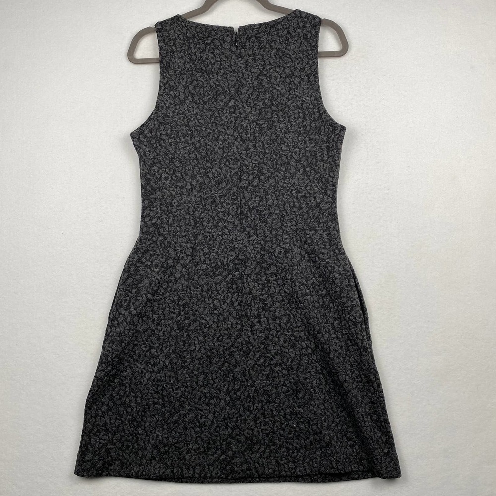 Nicole Miller Women's Size 4 Gray Cheetah Print Sleeveless Dress‎ with Pockets - Picture 7 of 7